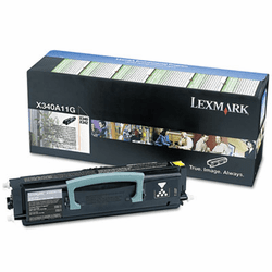 LEXX340A11G X340A11G Toner, 2,500 Page-Yield, Black By LEXMARK INT'L, INC.