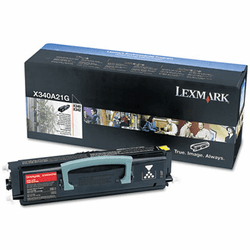LEXX340A21G X340A21G Toner, 2500 Page-Yield, Black By LEXMARK INT'L, INC.