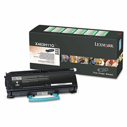 LEXX463H11G X463H11G High-Yield Toner, 9000 Page-Yield, Black By LEXMARK INT'L, INC.