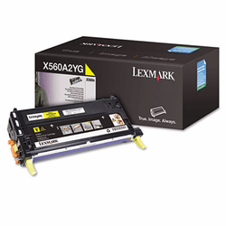 LEXX560A2YG X560A2YG Toner, 4000 Page-Yield, Yellow By LEXMARK INT'L, INC.
