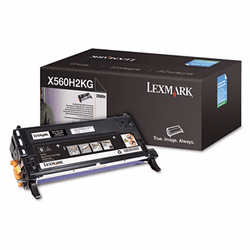 LEXX560H2KG X560H2KG High-Yield Toner, 10000 Page-Yield, Black By LEXMARK INT'L, INC.