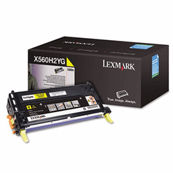 LEXX560H2YG X560H2YG High-Yield Toner, 10000 Page-Yield, Yellow By LEXMARK INT'L, INC.