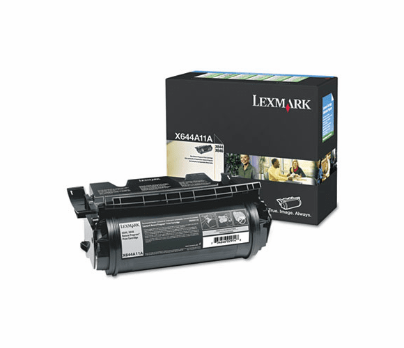 LEXX644A11A X644A11A Toner, 10000 Page-Yield, Black By LEXMARK INT'L, INC.