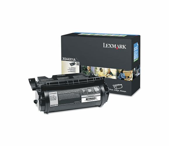 LEXX644X11A X644X11A Extra High-Yield Toner, 32000 Page-Yield, Black By LEXMARK INT'L, INC.