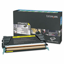 LEXX746A1YG X746A1YG Toner, 7000 Page-Yield, Yellow By LEXMARK INT