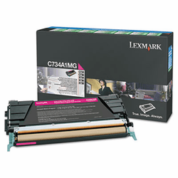 LEXX748H1MG X748H1MG High-Yield Toner, 10000 Page-Yield, Magenta By LEXMARK INT'L, INC.