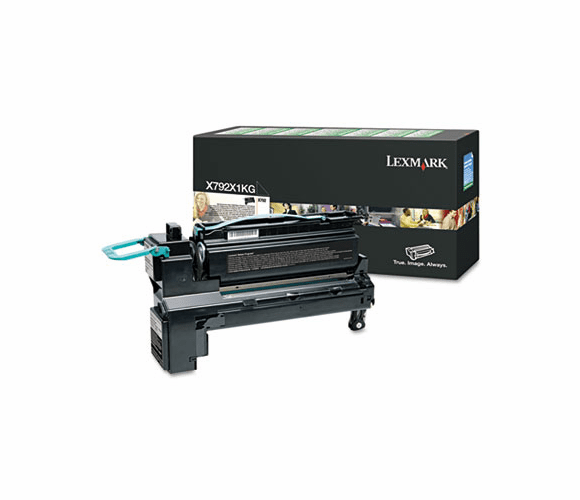 LEXX792X1KG X792X1KG Extra High-Yield Toner, 20,000 Page-Yield, Black By LEXMARK INT'L, INC.