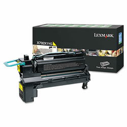 LEXX792X1YG X792X1YG Extra High-Yield Toner, 20,000 Page-Yield, Yellow By LEXMARK INT'L, INC.