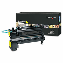 LEXX792X2YG X792X2YG Extra High-Yield Toner, 20,000 Page-Yield, Yellow By LEXMARK INT'L, INC.