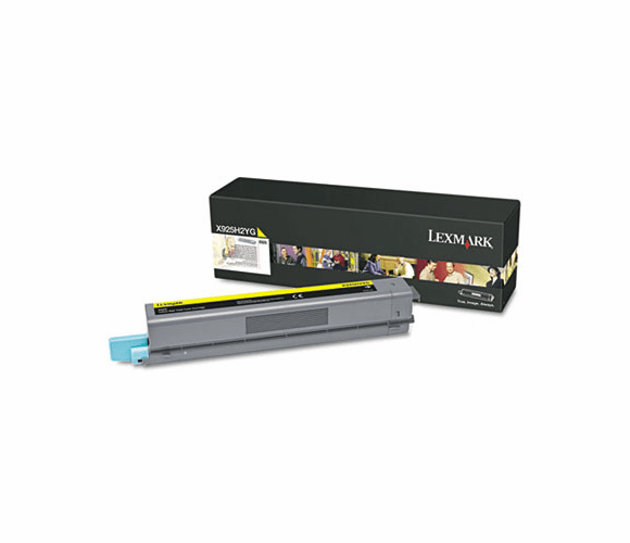 LEXX925H2YG X925H2YG High-Yield Toner, 7,500 Page-Yield, Yellow By LEXMARK INT'L, INC.