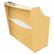 LITMA725HON Massima Line Reception Desk, 48-7/8w x 25-1/2d x 43-3/8h, Honey By LINEA ITALIA