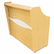 LITMA725HON Massima Line Reception Desk, 48-7/8w x 25-1/2d x 43-3/8h, Honey By LINEA ITALIA