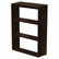 LITTR735MOC Trento Line Bookcase, 31-1/2w x 11-5/8d x 43-3/8h, Mocha By LINEA ITALIA