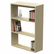 LITTR735OAT Trento Line Bookcase, 31-1/2w x 11-5/8d x 43-3/8h, Oatmeal By LINEA ITALIA