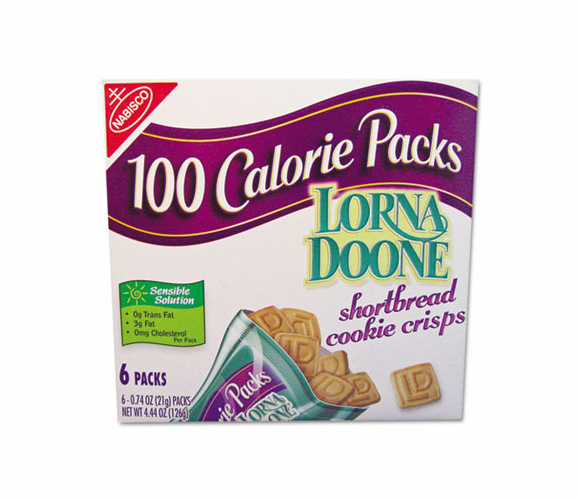 LNA01413 100 Calorie Lorna Doone Cookie, 6/Box By NABISCO FOOD GROUP