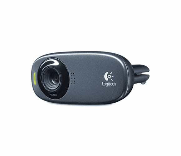 LOG960000585 HD C310 Portable Webcam, 5MP, Black By LOGITECH, INC.