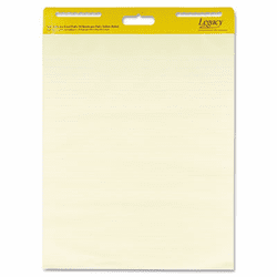 LOP21307 Self-Stick Easel Pad, 1 Inch Rule, 25 x 33, White, 20 Sheet, 2/Carton By LEGACY OFFICE PRODUCTS