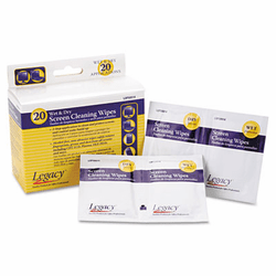 LOP50014 Screen Cleaner Wipes, Wet/Dry Wipes, 20 Sets By LEGACY OFFICE PRODUCTS