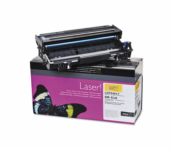 LOP54017 54017 DR510 Replacement Drum, Black By LEGACY OFFICE PRODUCTS