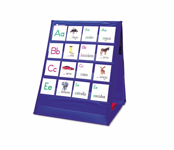 LRNLER2523 Tabletop Pocket Chart for Grades 1-3 By LEARNING RESOURCES