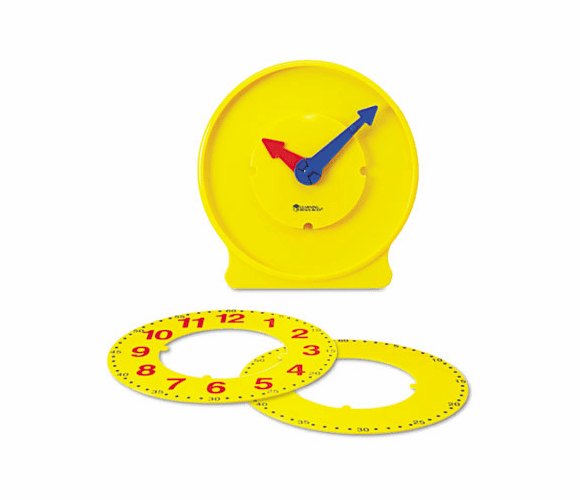 LRNLER3008 Changing Faces Clock, for Grades K-4 By LEARNING RESOURCES