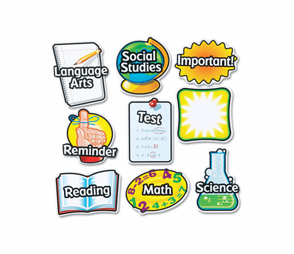 LRNLER3231 Magnetic Subject Labels, 4" x 6" By LEARNING RESOURCES