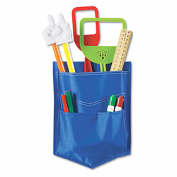 LRNLER6444 Whiteboard Storage Pocket, 8 x 11, Nylon By LEARNING RESOURCES