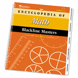 LRNLER7325 Encyclopedia of Blackline Masters, Math, Grades K-6, 224 Pages By LEARNING RESOURCES