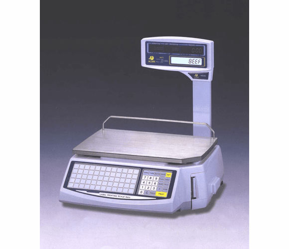 LS-100 Price Computing Label Printing Scale - Standalone/Pole By Easy Weigh