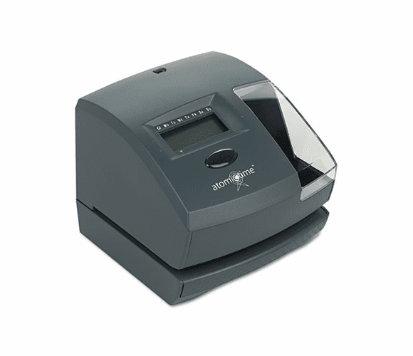 LTH1500E 1500E Atomic Time Recorder, Charcoal By LATHEM TIME CORPORATION