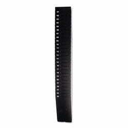 LTH259EX Expandable Time Card Rack, 25-Pocket, Holds Nine Inch Cards, Black Plastic By LATHEM TIME CORPORATION