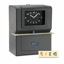 LTH4001 Automatic Model Heavy-Duty Time Recorder, Gray By LATHEM TIME CORPORATION