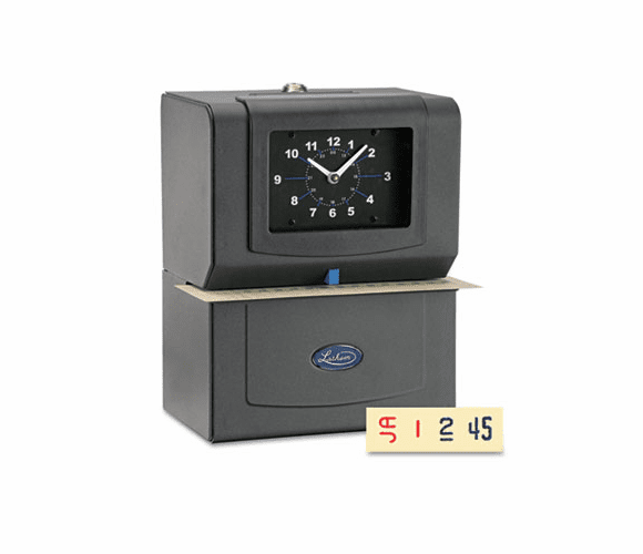 LTH4001 Automatic Model Heavy-Duty Time Recorder, Gray By LATHEM TIME CORPORATION
