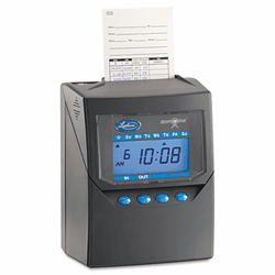 LTH7500E Totalizing Time Recorder, Gray, Electronic, Automatic By LATHEM TIME CORPORATION