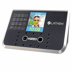 LTHFR650KIT Face Recognition Time Clock System. 500 employees, Gray, 7 1/4 x 3 1/2 x 5 1/4 By LATHEM TIME CORPORATION