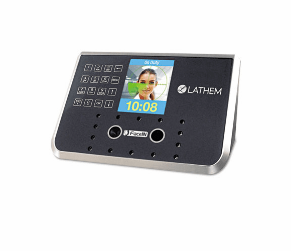 LTHFR650KIT Face Recognition Time Clock System. 500 employees, Gray, 7 1/4 x 3 1/2 x 5 1/4 By LATHEM TIME CORPORATION