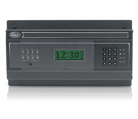 LTR8-512 Master Control - 8 Relays Combo of 2 Clock, 8 Signal Circuits By Lathem