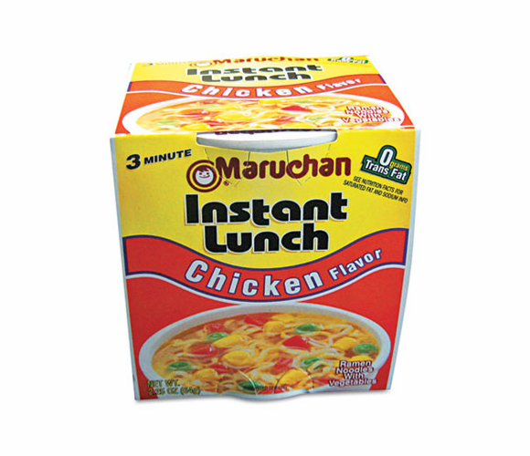 MAR00121 Maruchan Instant Lunch, Chicken, 2 1/4 oz Cup, 12/Carton By TOYO SUISAN