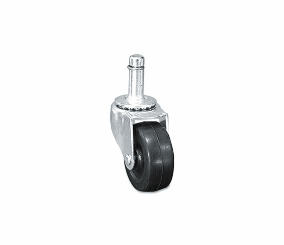 MAS32001 Standard Casters, 75 lbs./Caster, Rubber, Black, 4/Set By MASTER CASTER COMPANY