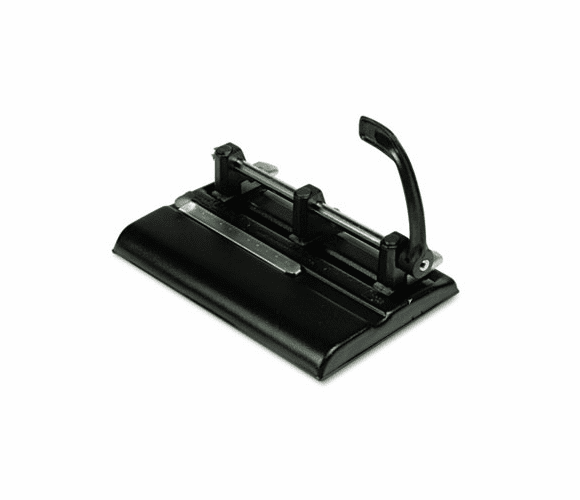 MAT1325B 40-Sheet Lever Action Two- to Seven-Hole Punch, 9/32" Holes, Black By PREMIER MARTIN YALE