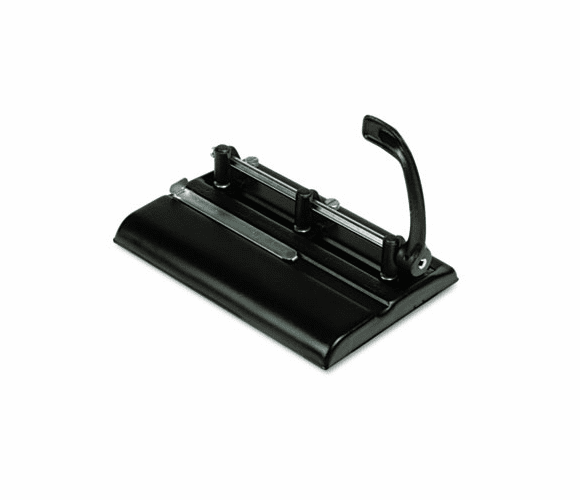 MAT325B 24-Sheet Lever Action Two- to Seven-Hole Punch, 9/32" Holes, Black By PREMIER MARTIN YALE