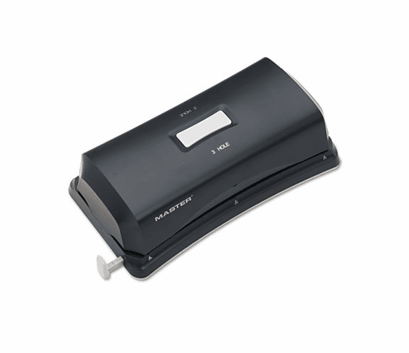 MATEP323 15-Sheet Duo Electric/Battery Punch, Two- and Three-Hole Fixed Position Sides By PREMIER MARTIN YALE