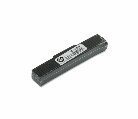 MAVMCH1220P Magnetic Card Holders, 2 x 1, Charcoal, 25/Pack By MAGNA VISUAL, INC.