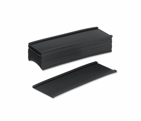 MAVMCH260P Magnetic Card Holders, 6 x 2, Charcoal, 10/Pack By MAGNA VISUAL, INC.