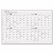 MAVML342 120-Day Planning Board, Porcelain-on-Steel, 48 x 36, Gray By MAGNA VISUAL, INC.