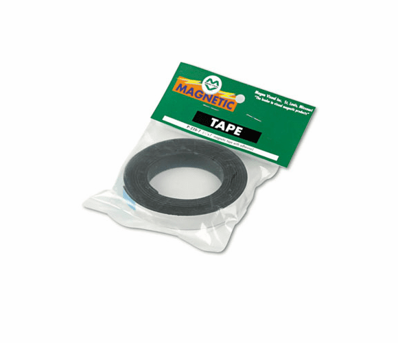 MAVP2207 Magnetic/Adhesive Tape, 1/2" x 7 ft Roll By MAGNA VISUAL, INC.