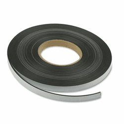 MAVP220P Magnetic/Adhesive Tape, 1/2" x 50 ft Roll By MAGNA VISUAL, INC.