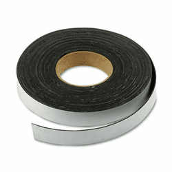 MAVP240P Magnetic/Adhesive Tape, 1" x 50 ft Roll By MAGNA VISUAL, INC.