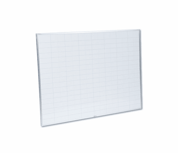 MAVPBFGL6 Planning Board, 2 x 3 Grid, Porcelain-on-Steel, 48 x 36, Blue/White By MAGNA VISUAL, INC.
