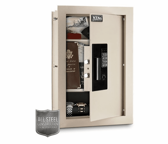 MAWS2113E Wall Safe. 0.3 to 0.7 Cubic Feet By Mesa Safe